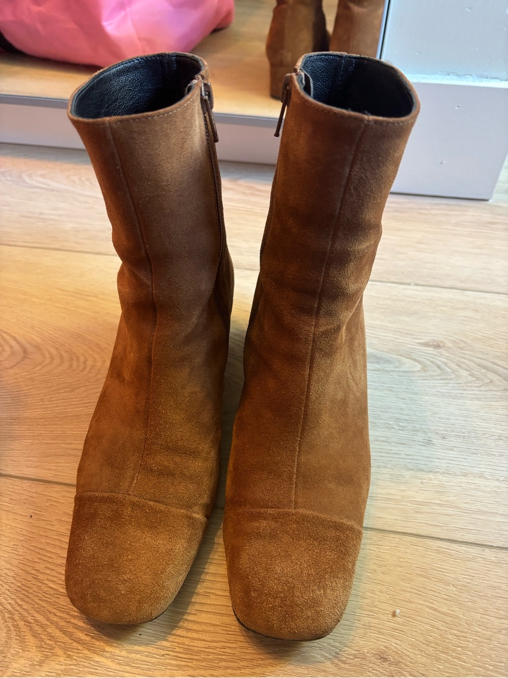 Staud suede ankle boots